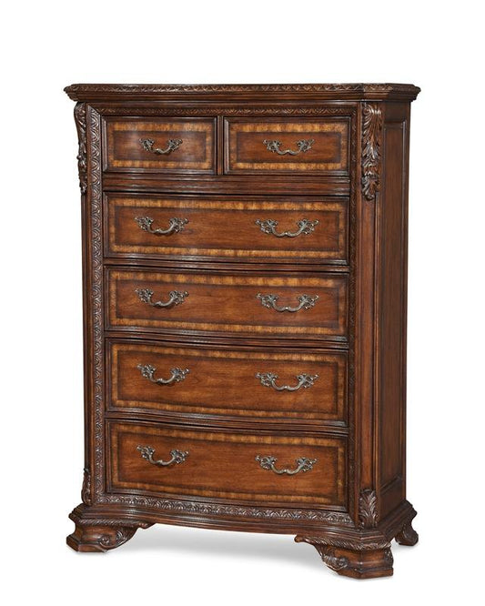 A.R.T. Furniture - Old World - Drawer Chest In Pine Medium Cherry Finish - 143150-2606_CLOSEOUT veiw 1