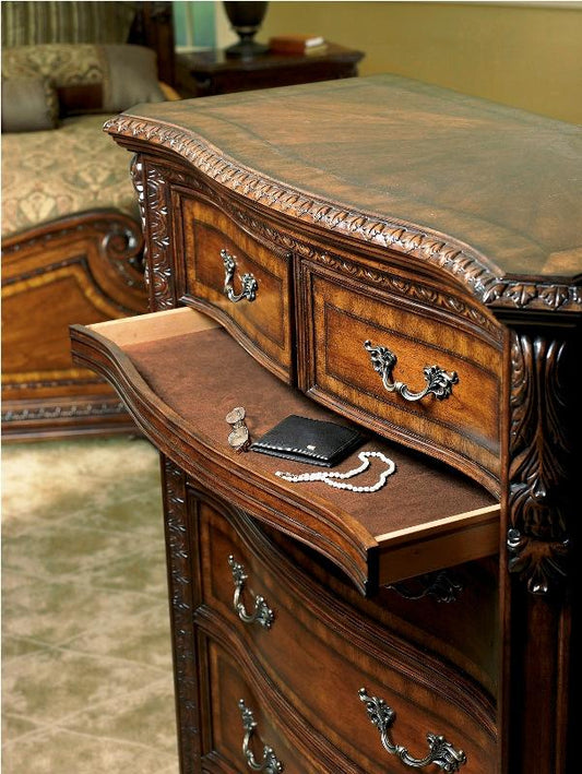 A.R.T. Furniture - Old World - Drawer Chest In Pine Medium Cherry Finish - 143150-2606_CLOSEOUT veiw 2