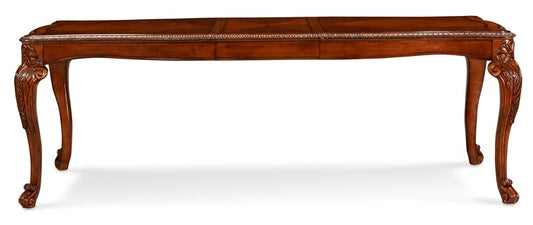 A.R.T. Furniture - Old World - Leg Dining Table (2-18in Leafs) In Pine Medium Cherry Finish - 143220-2606_CLOSEOUT veiw 1