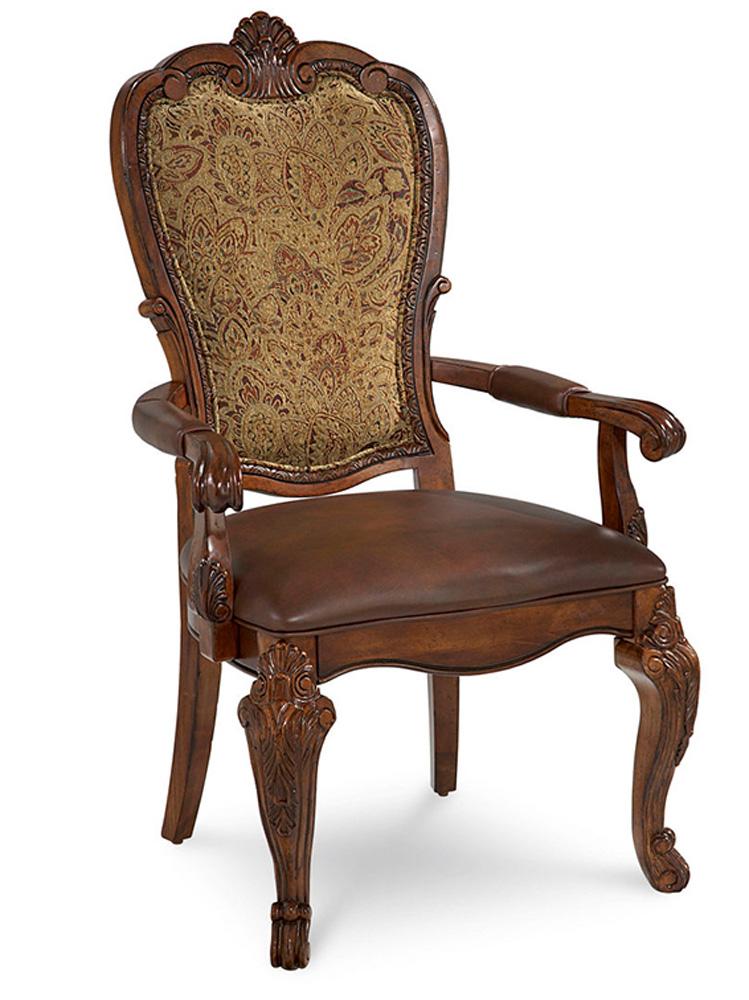 A.R.T. Furniture - Old World Upholstered Back Arm Chair (Set of 2) in Brown - 143207-2606_CLOSEOUT veiw 2