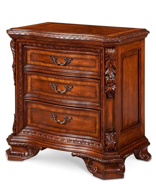 A.R.T. Furniture - Old World - Wood Top Bedside Chest In Pine Medium Cherry Finish - 143148-2606_CLOSEOUT veiw 1