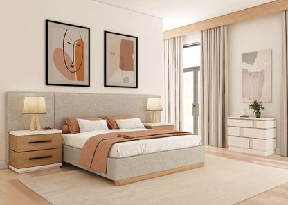 A.R.T. Furniture - Portico King Upholstered Bed with End Panel - 323126-3335W veiw 5