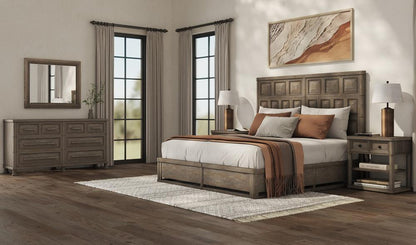 A.R.T. Furniture - Reforma Queen Panel Bed in Brown - 324135-2358 veiw 5