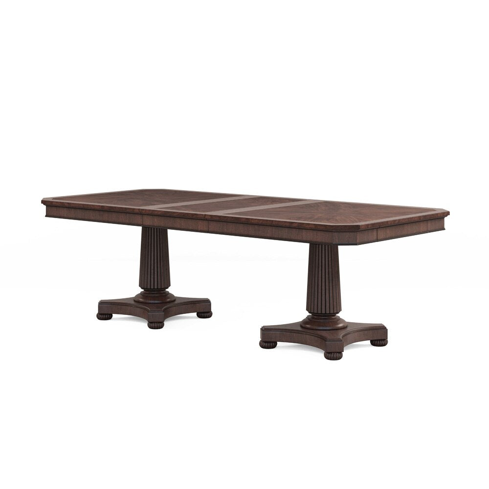 A.R.T. Furniture - Revival Dual Pedestal Dining Table in Brown - 328221-1730 veiw 3