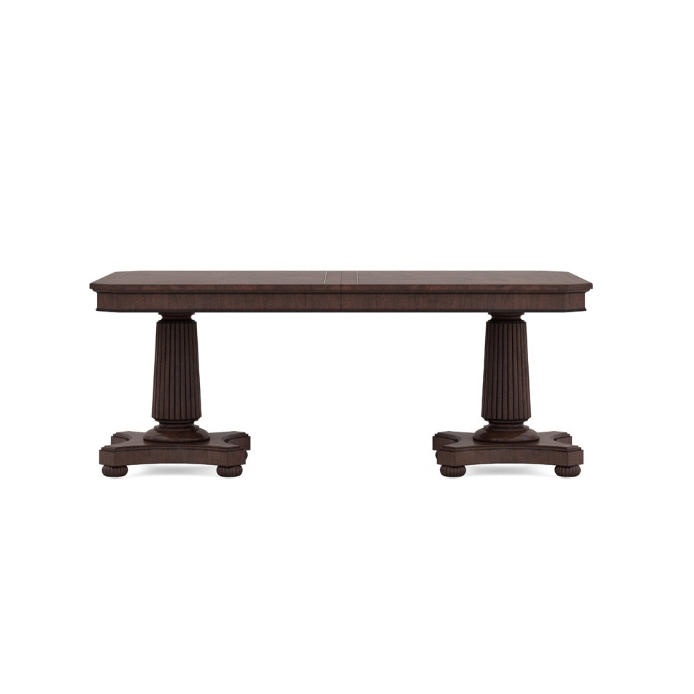 A.R.T. Furniture - Revival Dual Pedestal Dining Table in Brown - 328221-1730 veiw 6