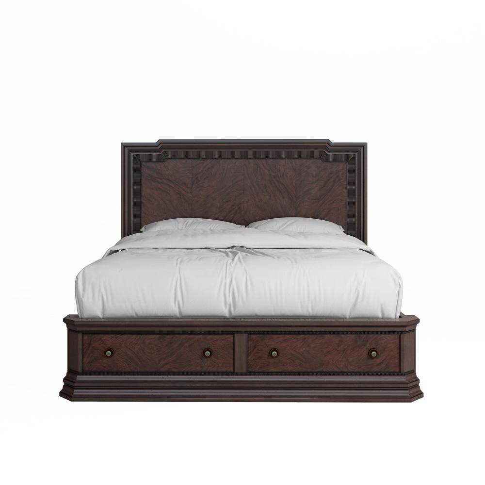 A.R.T. Furniture - Revival Queen Panel Storage Bed in Brown - 328135-1730 veiw 2