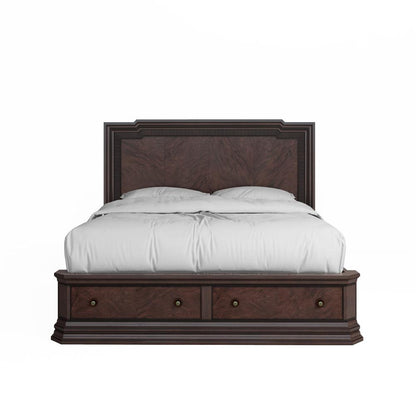 A.R.T. Furniture - Revival Queen Panel Storage Bed in Brown - 328135-1730 veiw 2