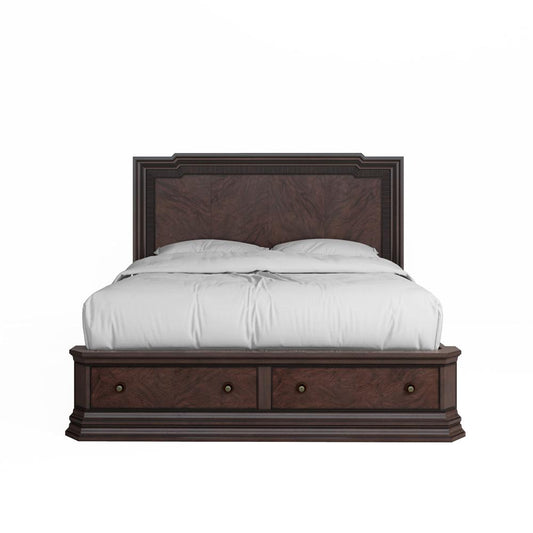 A.R.T. Furniture - Revival Queen Panel Storage Bed in Brown - 328135-1730 veiw 2