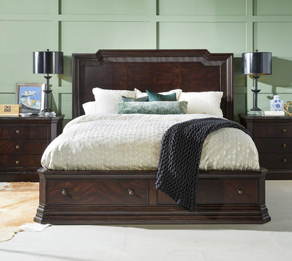 A.R.T. Furniture - Revival Queen Panel Storage Bed in Brown - 328135-1730 veiw 5