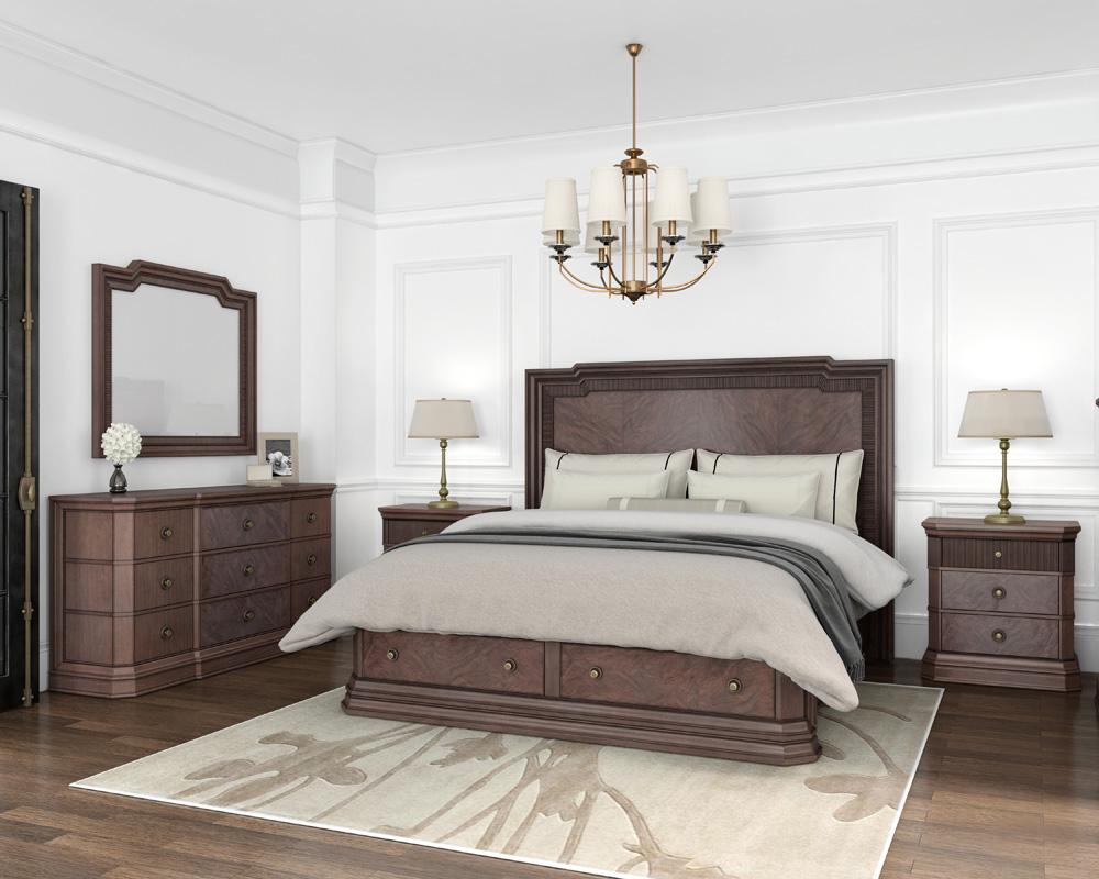A.R.T. Furniture - Revival Queen Panel Storage Bed in Brown - 328135-1730 veiw 6