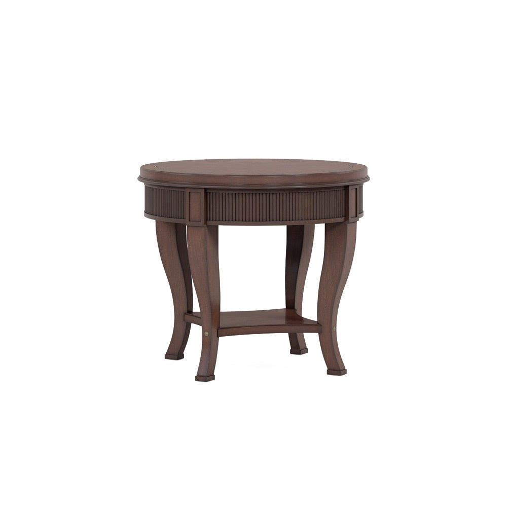 A.R.T. Furniture - Revival Round End Table in Brown - 328303-1730 veiw 2