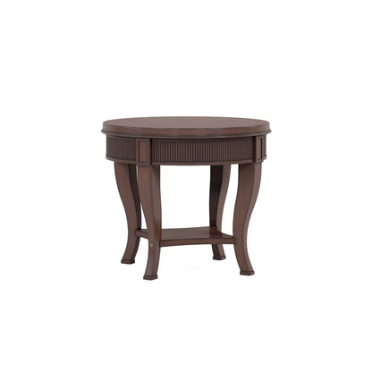 A.R.T. Furniture - Revival Round End Table in Brown - 328303-1730 veiw 2