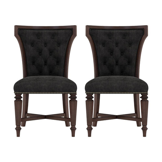 A.R.T. Furniture - Revival Upholstered Side Chair (Set Of 2) in Black - 328206-1730 veiw 1