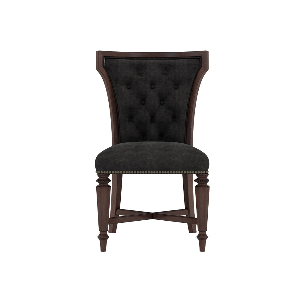 A.R.T. Furniture - Revival Upholstered Side Chair (Set Of 2) in Black - 328206-1730 veiw 3