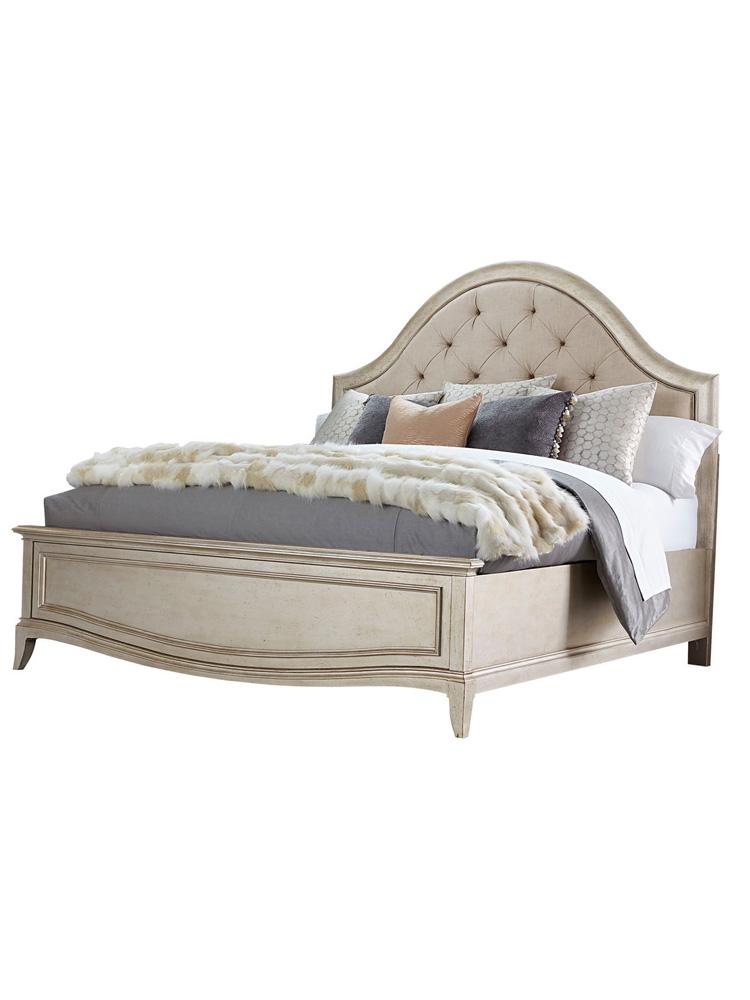 A.R.T. Furniture - Starlite King Upholstered Panel Bed in Silver - 406146-2227 veiw 2