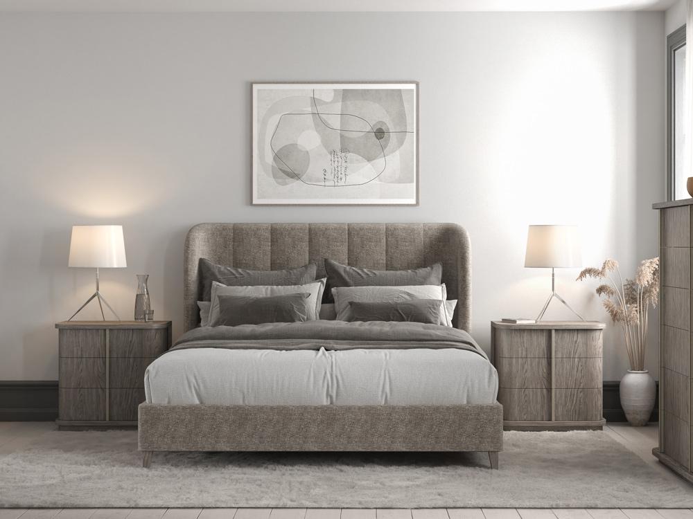 A.R.T. Furniture - Vault King Upholstered Shelter Bed - 285126-2354 veiw 2