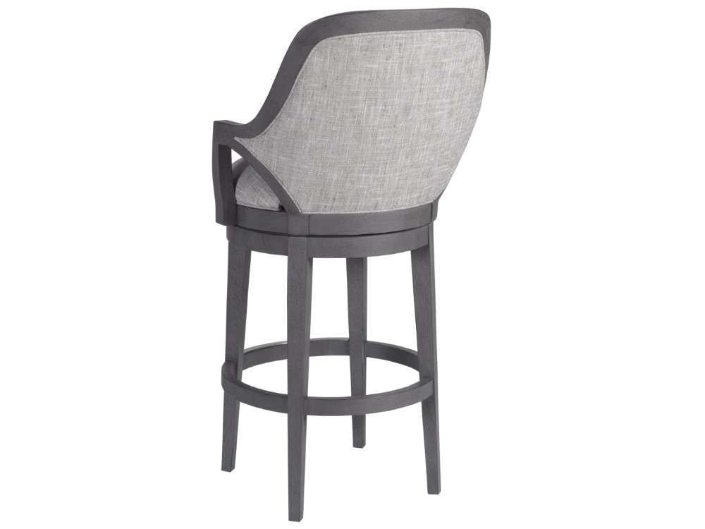 Artistica Home - Appellation Upholstered Swivel Barstool - 22.5W x 24D x 44H - 2200-896-01 veiw 3