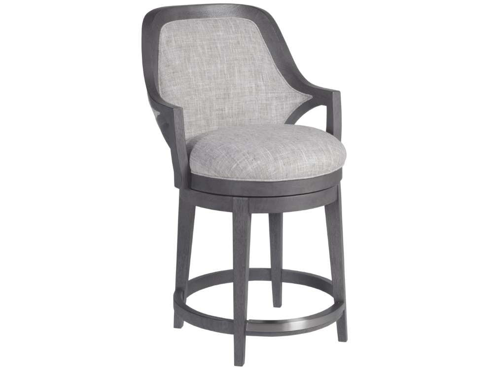 Artistica Home - Appellation Upholstered Swivel Counter Stool - 22.5W x 24D x 38H - 2200-895-01 veiw 1