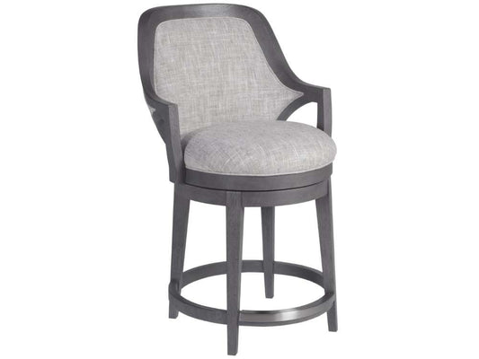 Artistica Home - Appellation Upholstered Swivel Counter Stool - 22.5W x 24D x 38H - 2200-895-01 veiw 1