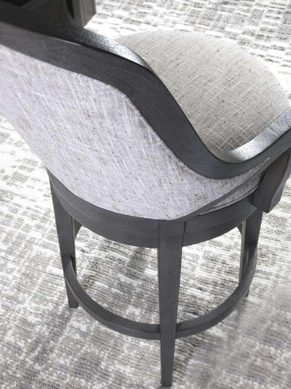 Artistica Home - Appellation Upholstered Swivel Counter Stool - 22.5W x 24D x 38H - 2200-895-01 veiw 3