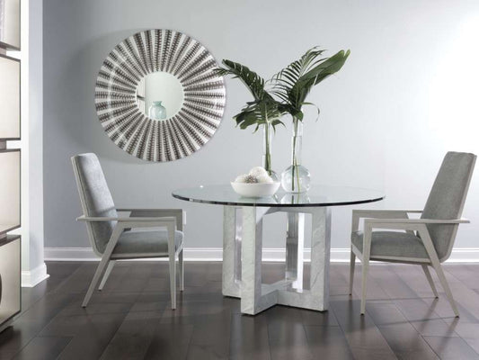 Artistica Home - Signature Designs Arturo Arm Chair - White and Gray - 2105-881-01 veiw 2