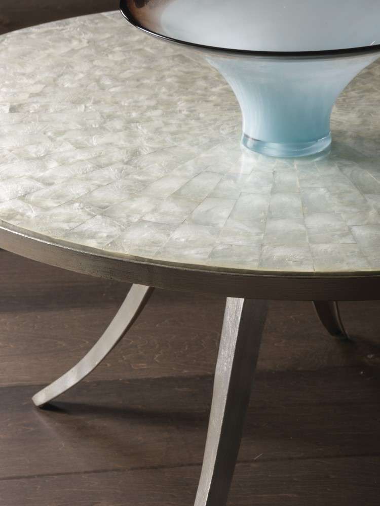 Artistica Home - Signature Designs Capiz Round Cocktail - 36W x 36D x 19H - 2155-943 veiw 3