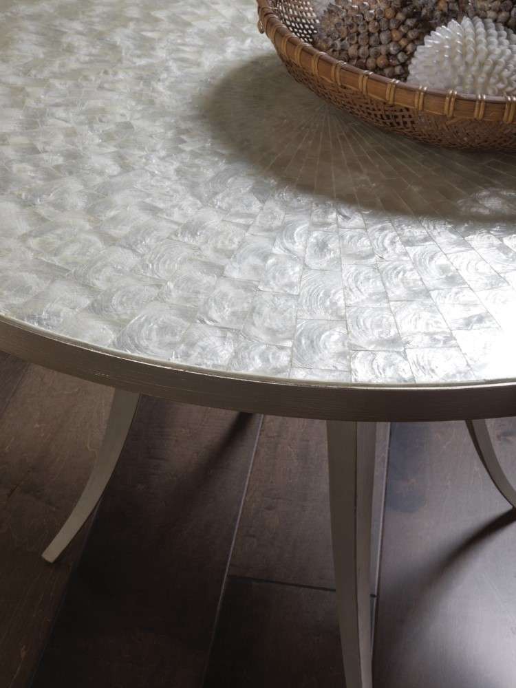 Artistica Home - Signature Designs Capiz Round Dining Table - 48W x 48D x 30H - 2155-870C veiw 2