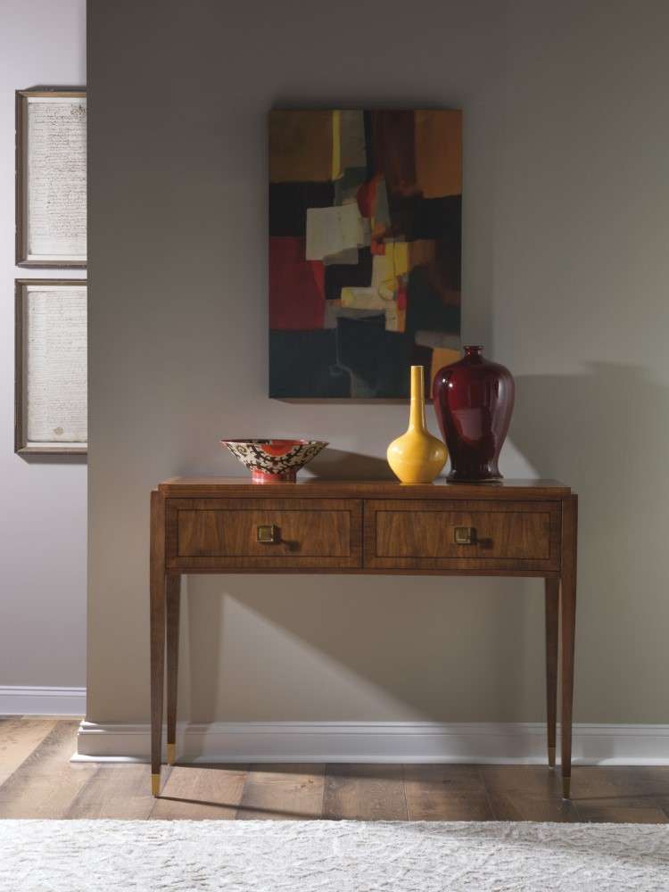 Artistica Home - Signature Designs Chiavari Console - Walnut - 2117-966 veiw 2