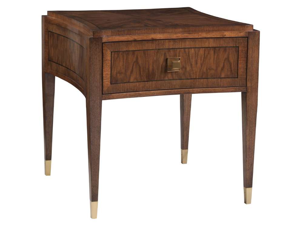 Artistica Home - Signature Designs Chiavari Square End Table - Walnut - 2117-957 veiw 1