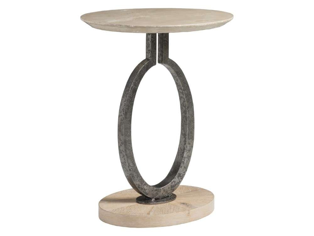 Artistica Home - Signature Designs Clement Oval Spot Table - 21W x 16.25D x 25H - 2179-952 veiw 1