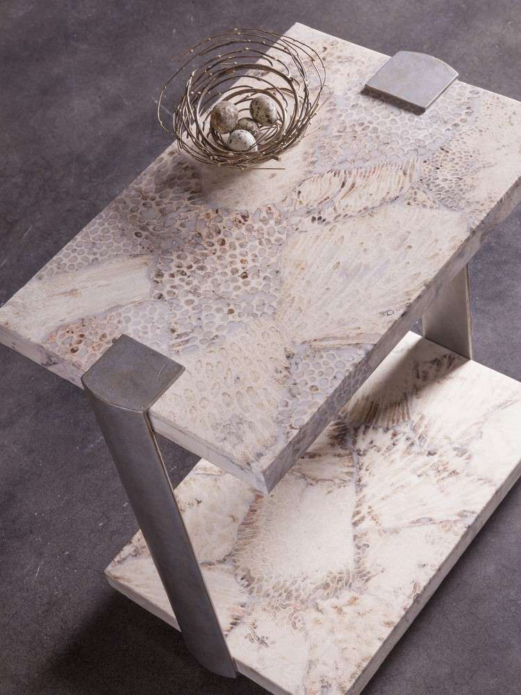 Artistica Home - Signature Designs Corrina Spot Table - Iron finish - 2066-955 veiw 2
