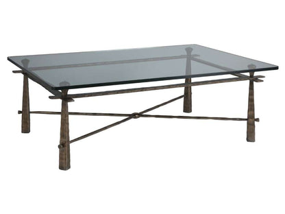 Artistica Home - Signature Designs Cortona Rectangular Cocktail Table - 54W x 38D x 19.25H - 2129-945C veiw 1
