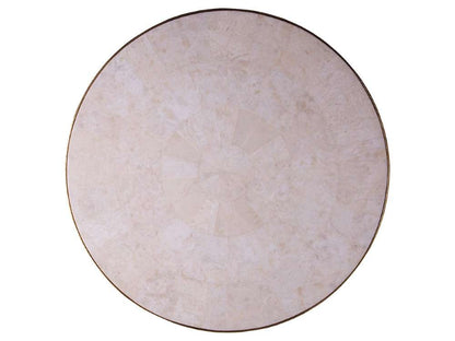 Artistica Home - Signature Designs Crystal Stone Round Cocktail Table - Gold foil finish - 2023-943 veiw 2