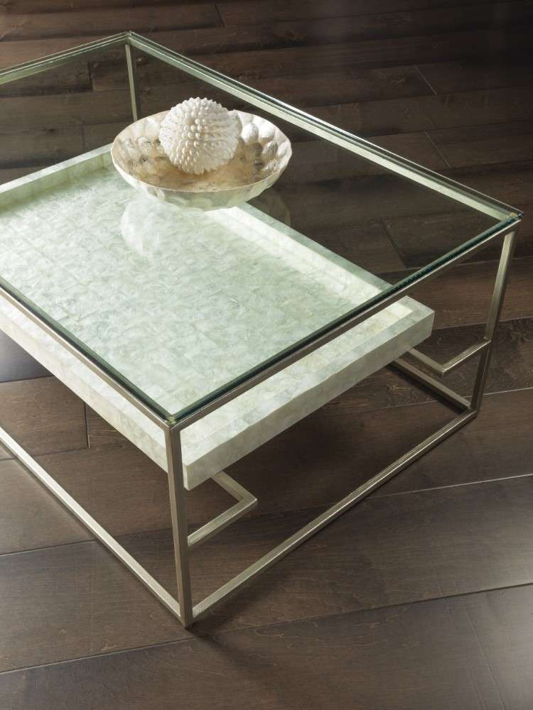 Artistica Home - Signature Designs Cumulus Capiz Rectangular Cocktail Table - 44W x 30D x 18.5H - 2156-945C veiw 3