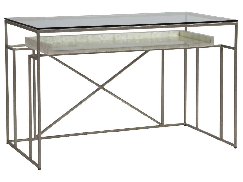 Artistica Home - Signature Designs Cumulus Capiz Writing Table - 48W x 26D x 30H - 2156-933C veiw 1