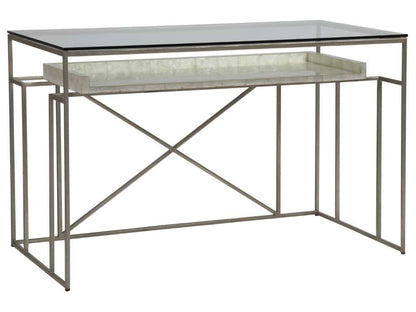 Artistica Home - Signature Designs Cumulus Capiz Writing Table - 48W x 26D x 30H - 2156-933C veiw 1
