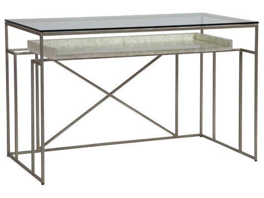 Artistica Home - Signature Designs Cumulus Capiz Writing Table - 48W x 26D x 30H - 2156-933C veiw 1