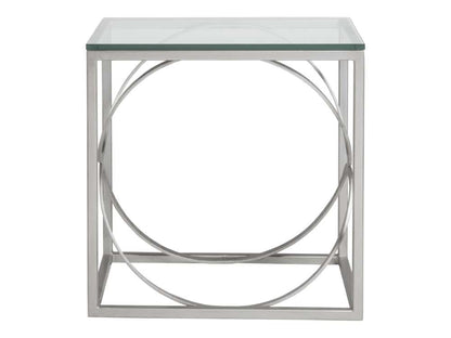 Artistica Home - Metal Designs Ellipse Rectangular End Table - 18W x 26D x 26H - 2234-955-46 veiw 2