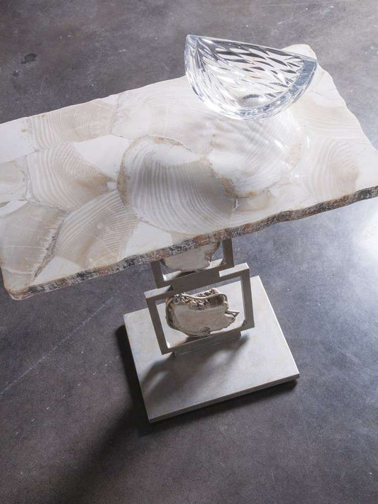 Artistica Home - Signature Designs Frick Spot Table - Iron finish - 2030-955 veiw 1
