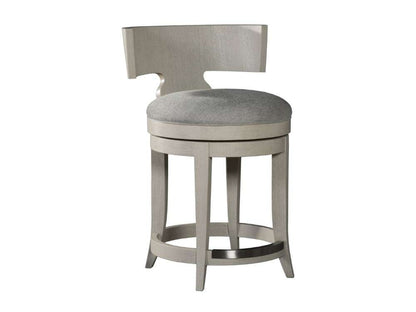 Artistica Home - Signature Designs Fuente Swivel Counter Stool - Brushed stainless steel - 2106-895-01 veiw 1