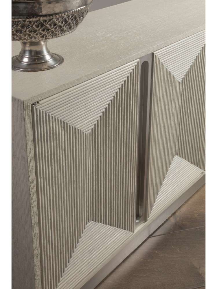 Artistica Home - Signature Designs Gradient Long Media Console - White Gray finish - 2119-908 veiw 3