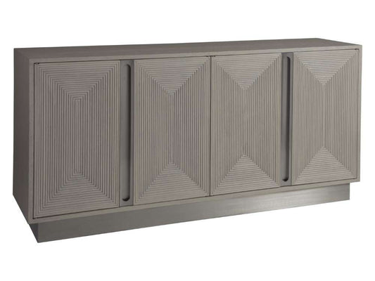 Artistica Home - Signature Designs Gradient Media Console/Buffet - White oak solids - 2119-907 veiw 1