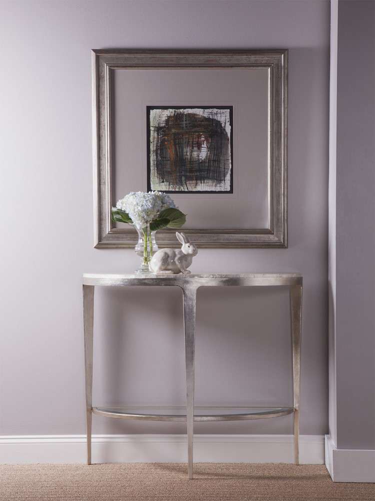 Artistica Home - Signature Designs Gravitas Console - Champagne foil finish - 2050-966C veiw 1