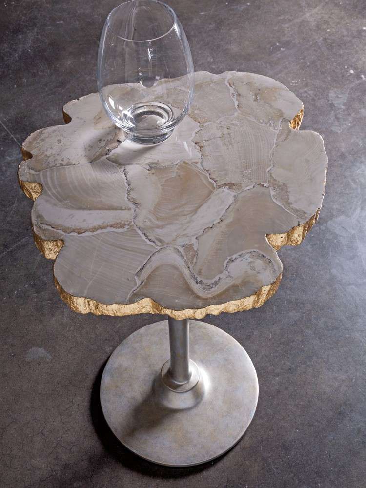 Artistica Home - Signature Designs Gregory Spot Table - Iron finish - 2030-950 veiw 1