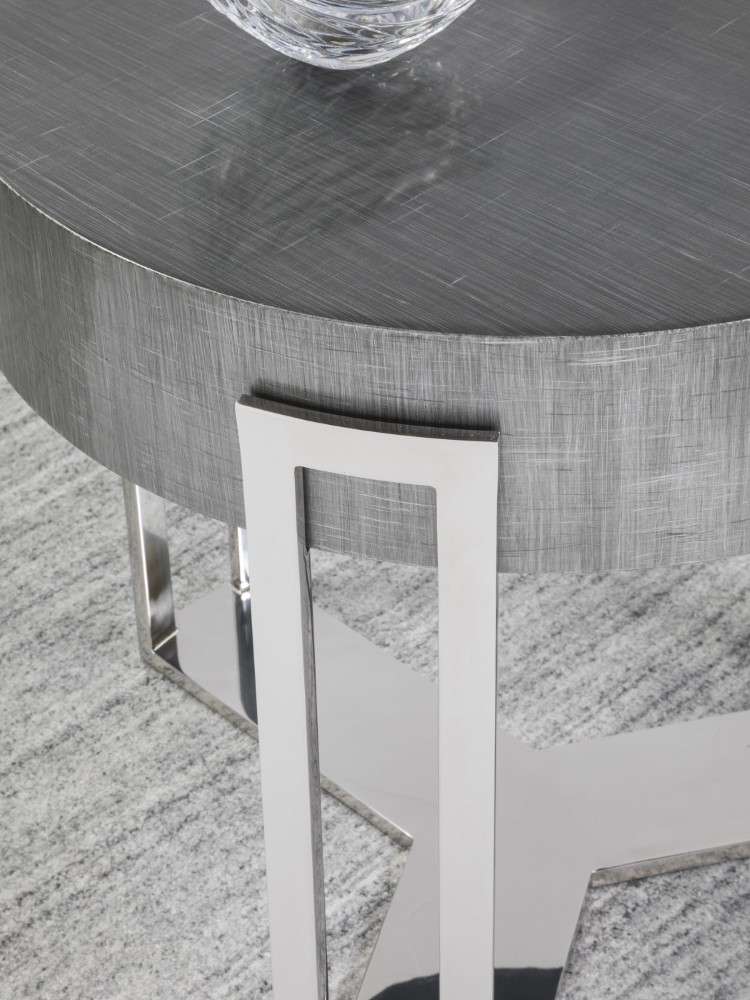 Artistica Home - Signature Designs Iridium Round End Table - 26W x 26D x 25H - 2203-953 veiw 2