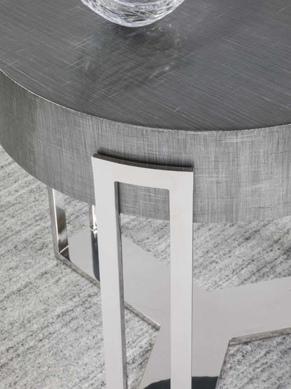 Artistica Home - Signature Designs Iridium Round End Table - 26W x 26D x 25H - 2203-953 veiw 2
