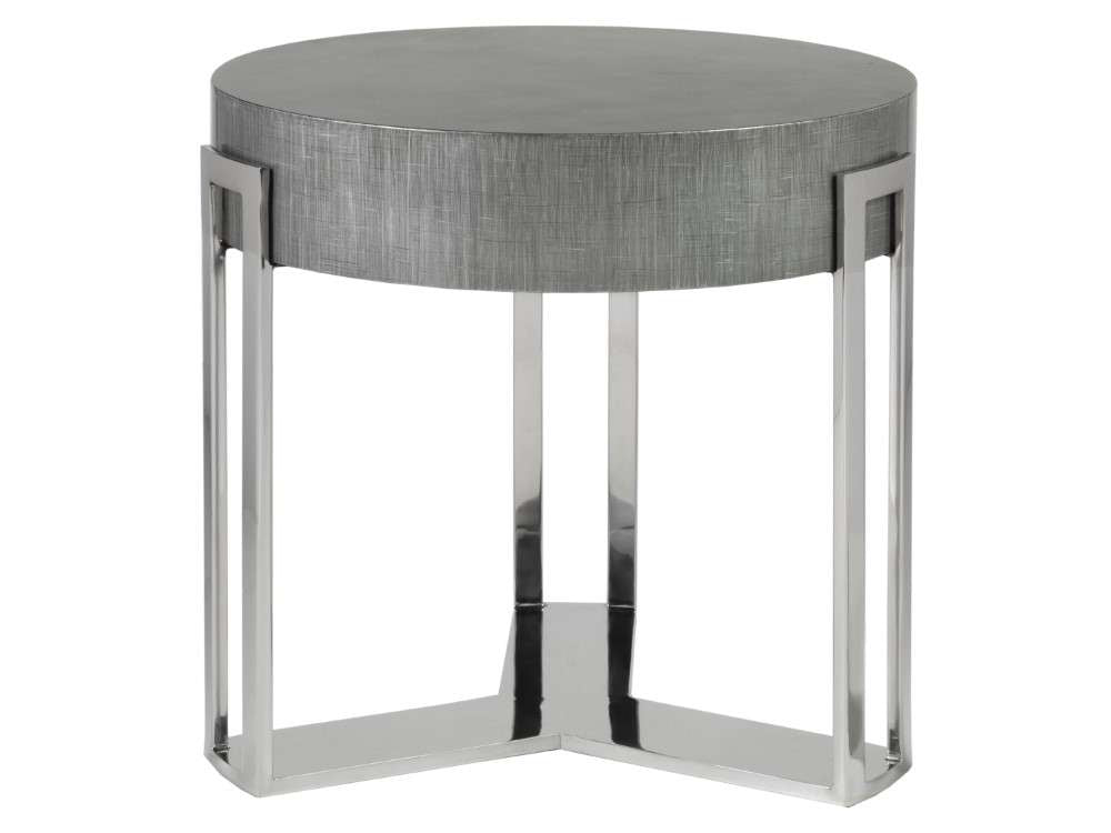 Artistica Home - Signature Designs Iridium Round End Table - 26W x 26D x 25H - 2203-953 veiw 3