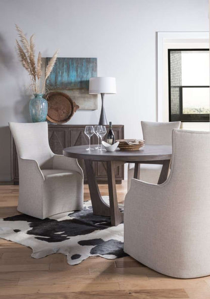 Artistica Home - Signature Designs Juliet Arm Chair With Casters - 24.25W x 28D x 41H - 2201-881-01 veiw 2