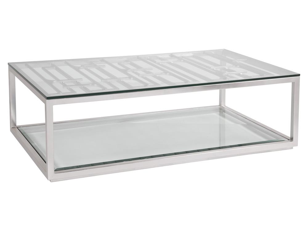 Artistica Home - Mar Monte Grate Cocktail Table, Taupe - 2300-949 veiw 1