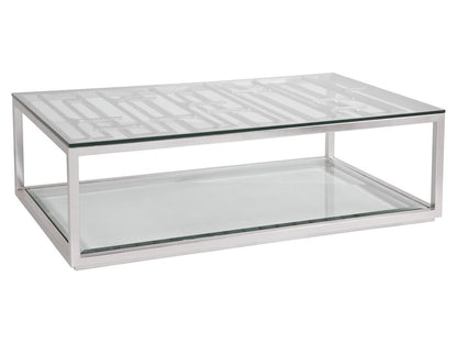 Artistica Home - Mar Monte Grate Cocktail Table, Taupe - 2300-949 veiw 1